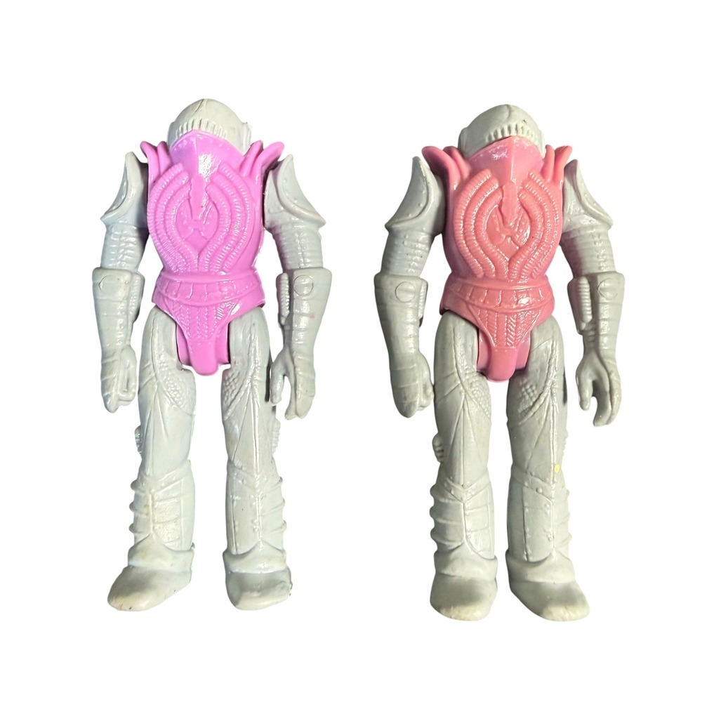 Hasbro Air Raiders Tyrants of Wind Enforcer Action Figures Pink 1987 Vintage